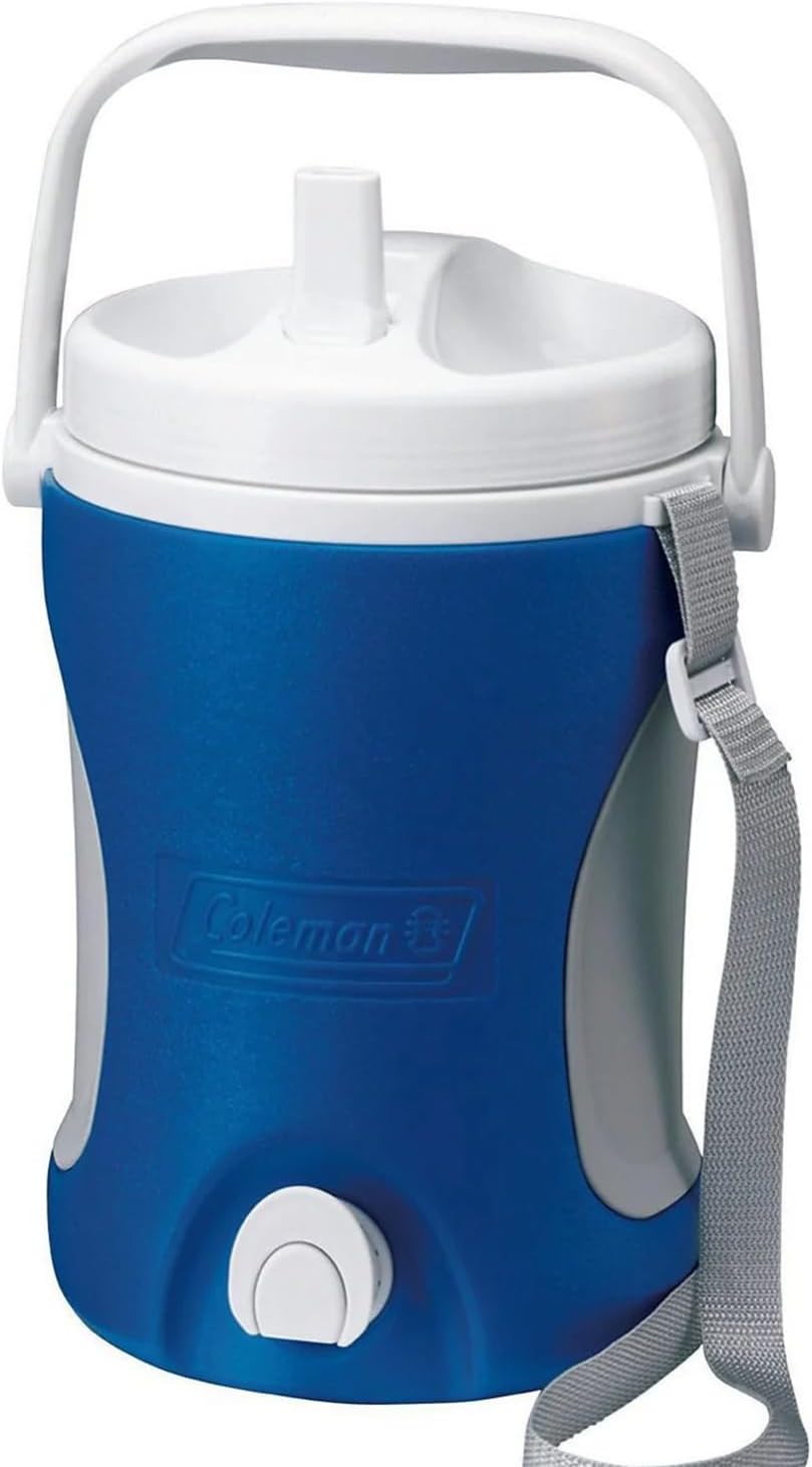 Coleman Performance Jug Cooler, 3.8 L, small Ice Box, Water Cooler Dispenser, Beverage Ice Bucket