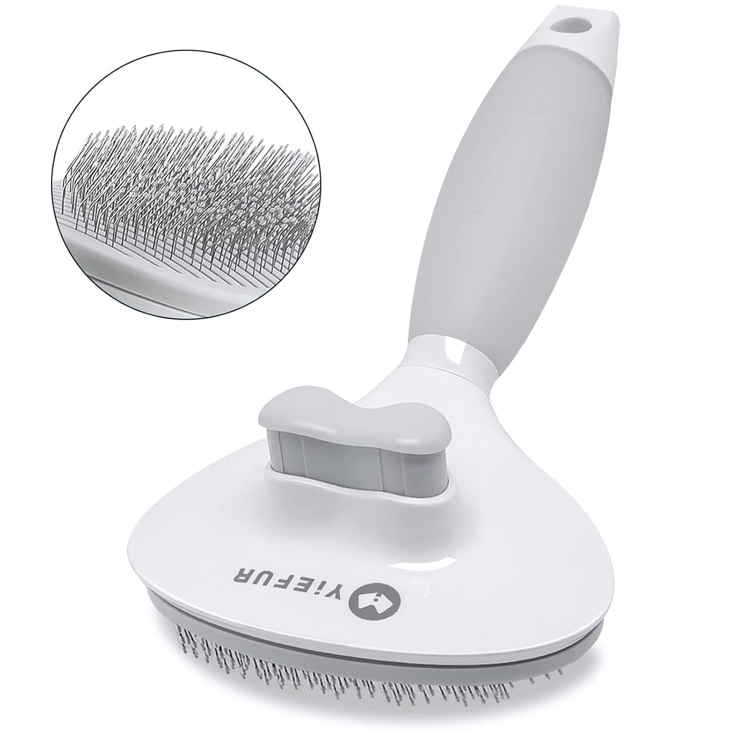 Cat Hair Brush,Cat Brush for Shedding,Soft Silicone Self Cleaning Brushes for Short and Long Haired Cats for Grooming and Shedding
