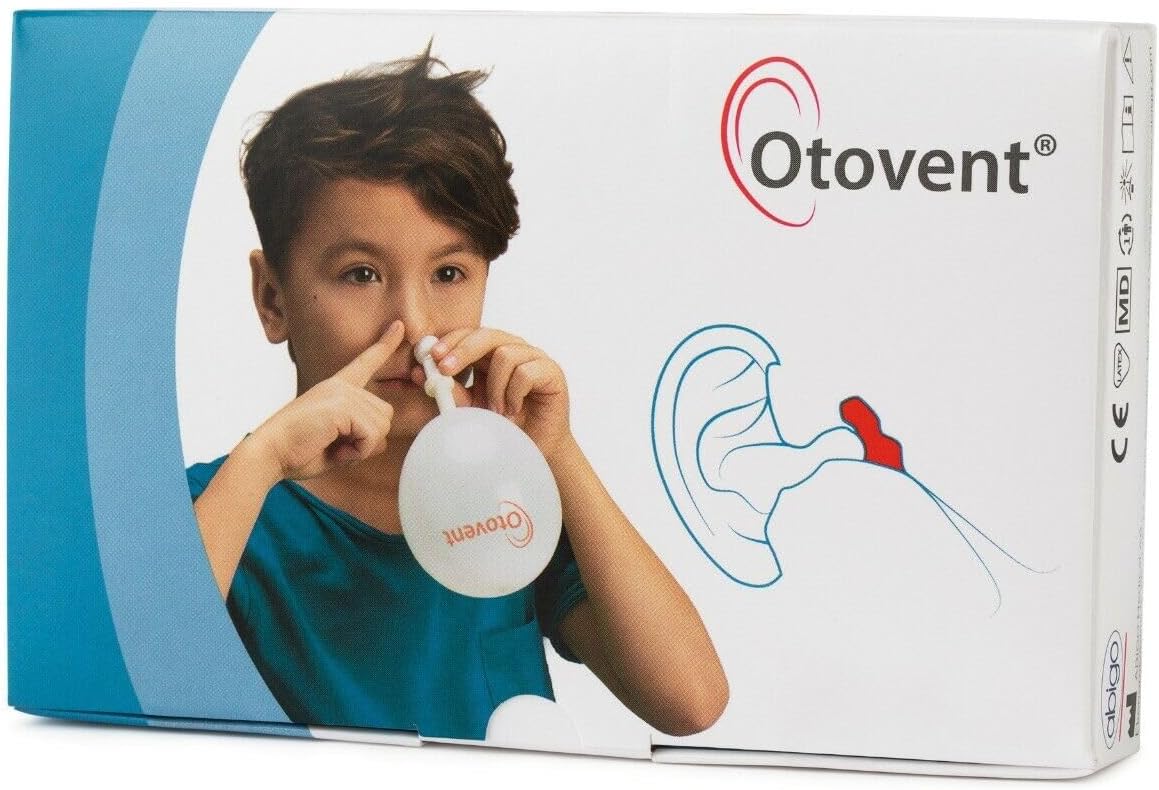Otovent Autoinflation Device - Clinically Effective Treatment for Glue Ear - Eustachian Tube Unblocker, Ear Pressure Relief.