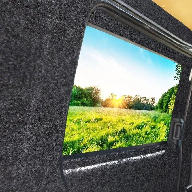 Shield Autocare 4 Way Stretch Carpet Van Lining Kit (Anthracite 1m x 2m) for Campervan Conversion, Motorhome, Caravan, Car Vehicle Interior with High Temperature Trim Fix Fabric Spray Glue Adhesive