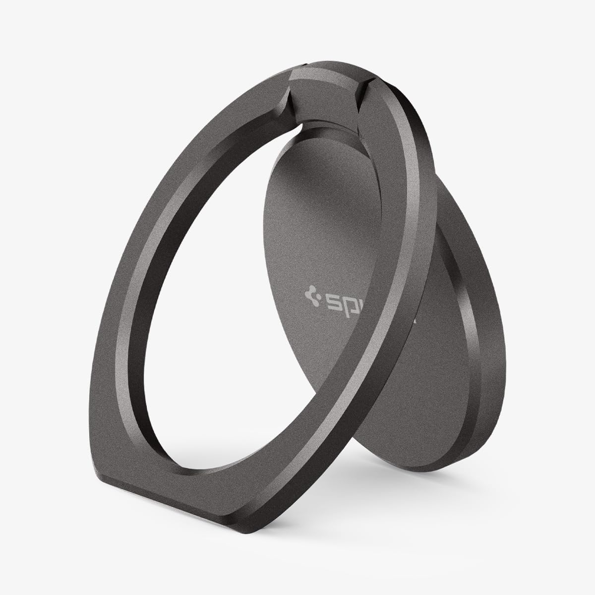 Spigen Style Ring 360 Cell Phone Ring/Phone Grip/Stand/Holder for all Phones and Tablets compatible with Magnetic Car Mount - Gun Metal