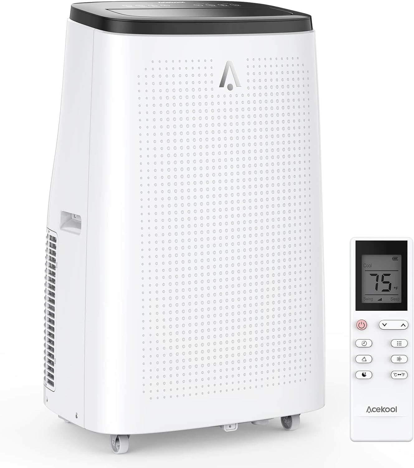 14,000 BTU Portable Air Conditioner for Large Room up to 750 Sq.Ft, 3-in-1 AC Unit w/Cool, Dehumidifier & Fan, Energy Efficient w/Quiet Sleep Mode & 24H Timer - Remote Control for Rooms