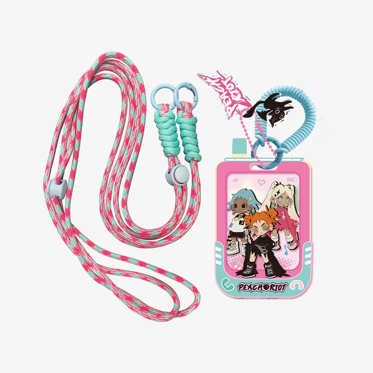 POP MART Lil Peach Riot: Loading! Series Loading Card Holder 1Box Premium Design Gifts for Women Fan-Favorite Collectible Chic Art Toy Action Figure
