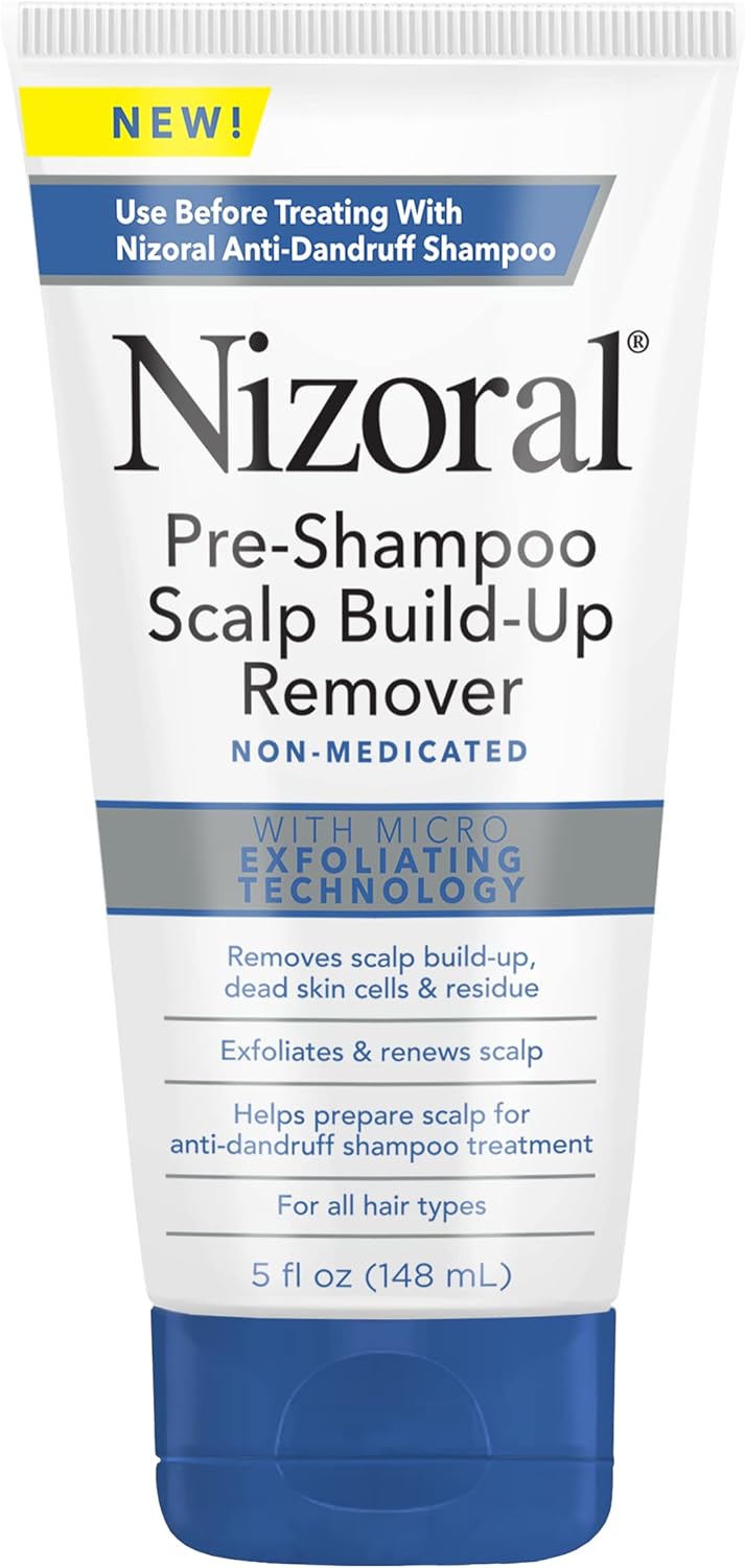 Nizoral Pre-Shampoo Scalp Build-Up Remover - Exfoliates and Renews, Helps Prepare for Anti-Dandruff Shampoo Treatment, 5 oz (Pre-Shampoo)