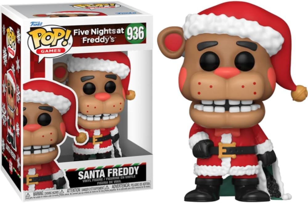 Funko Pop! Games: Five Nights At Freddy's (FNAF) - Holiday Freddy Fazbear - Collectable Vinyl Figure - Gift Idea - Official Merchandise - Toys for Kids & Adults
