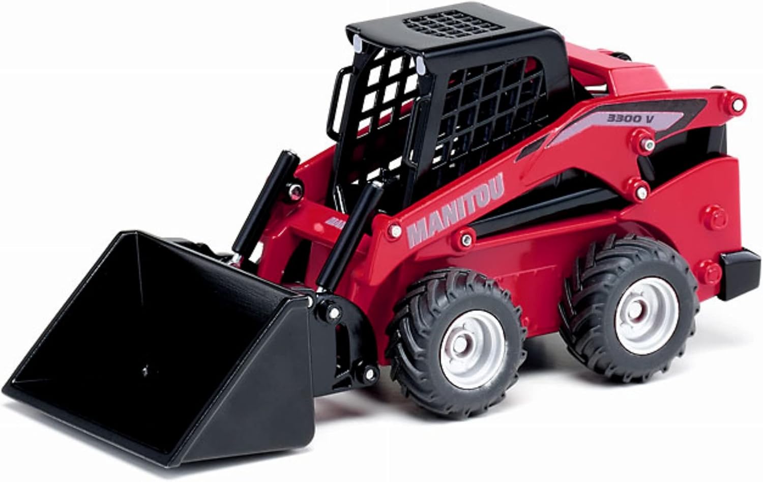 siku 3049, Manitou 3300V Skid Steer Loader, 1:32, Metal,Plastic, Red, Multifunctional, Can be combined with siku models of the same scale