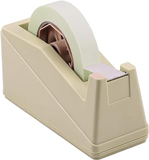 Lichamp Desktop Tape Dispenser Holder with Large 3 inches Core for Masking Tape, Heat Transfer Tape Sublimation, Painters Tape, Freezer Tape and Kitchen Tape