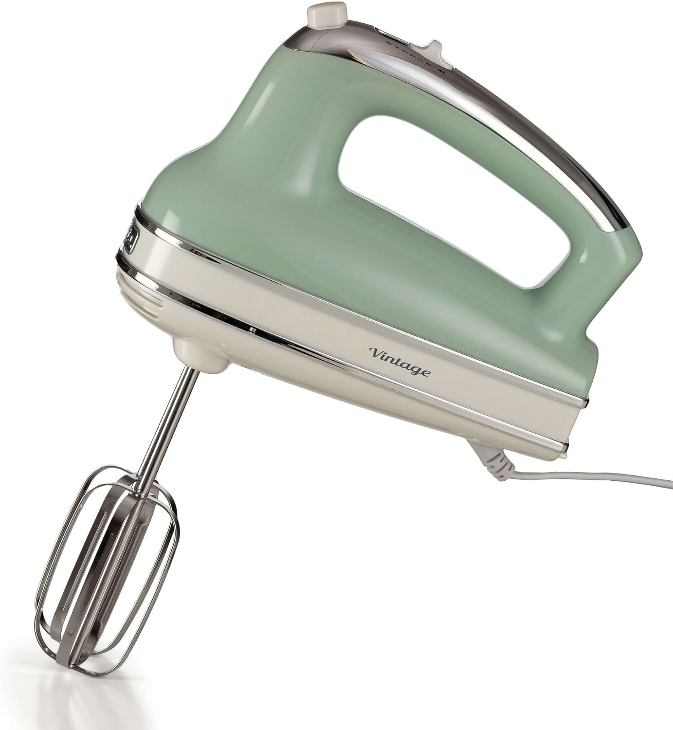 Ariete Retro Style Hand Mixer Electric Whisk, Green