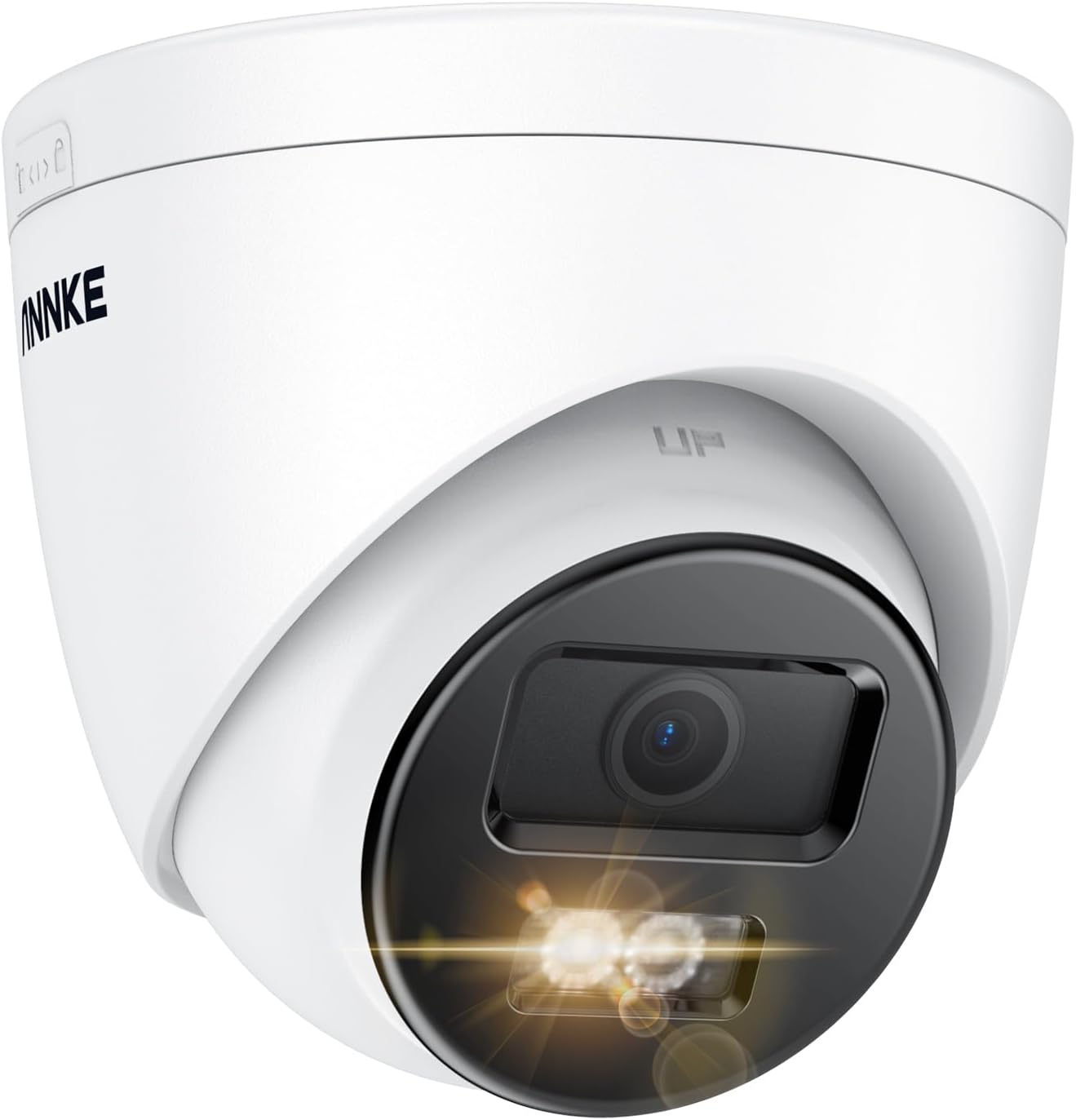ANNKE C800 8MP 4K Ultra HD Outdoor PoE Security Camera, Smart Human/Vehicle Detection, Smart Dual Light, Built-in MicroSD Card Slot for 24/7 Audio Recording