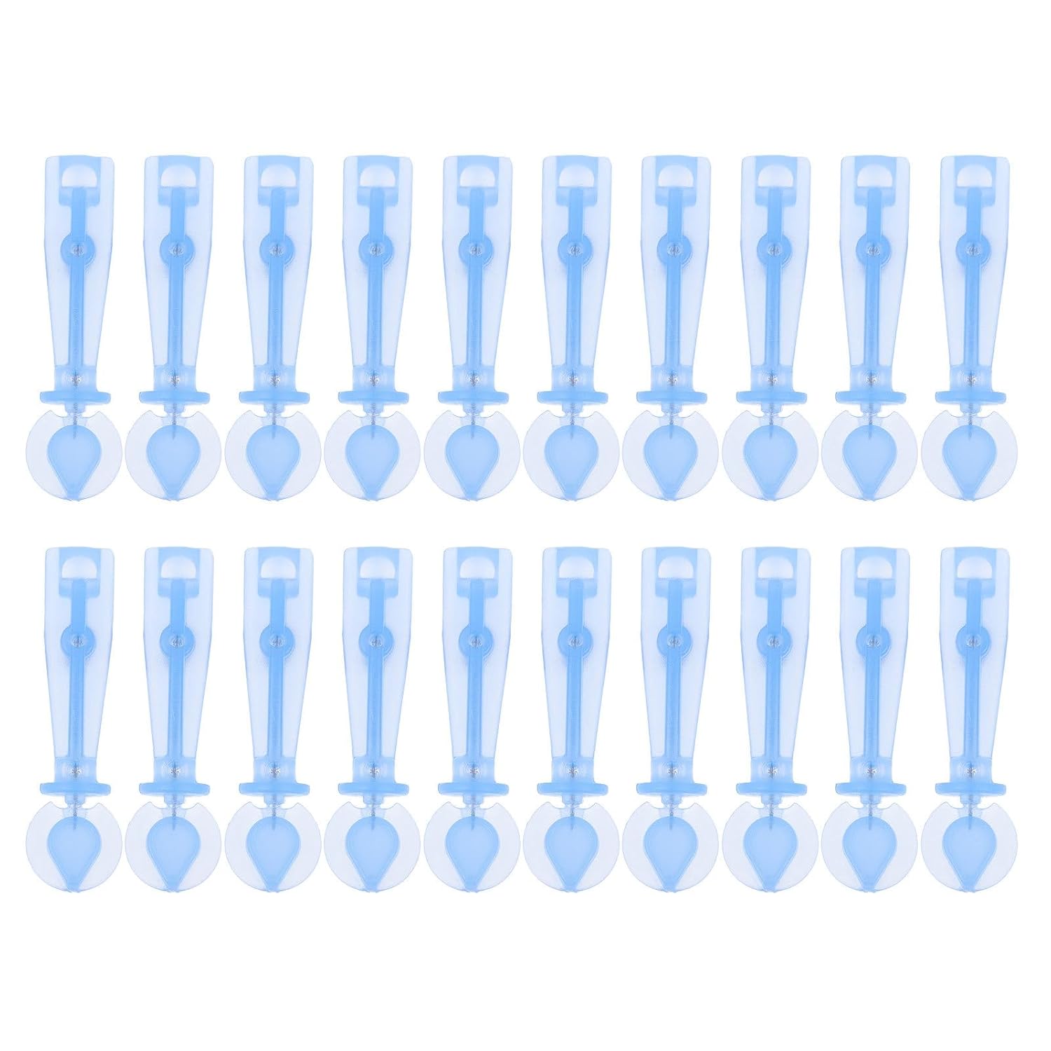 Lancets for Blood Testing, 200pcs Safety Lancets 30G Lancet Pen Tip Needle Bloodletting Pens Blood Sample Lancets for Blood Glucose Testing, Sky- blue
