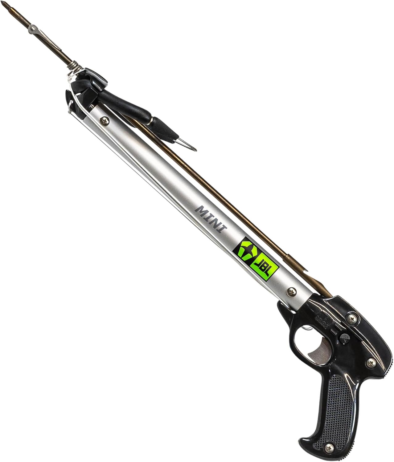 JBL Spearguns Carbine Speargun for Spearfishing, Speargun for Freediving, Scuba Diving, Fishing, Diving, Aluminum Barrel, Stainless Steel Shaft, Easy Stretch Bands, Made in USA