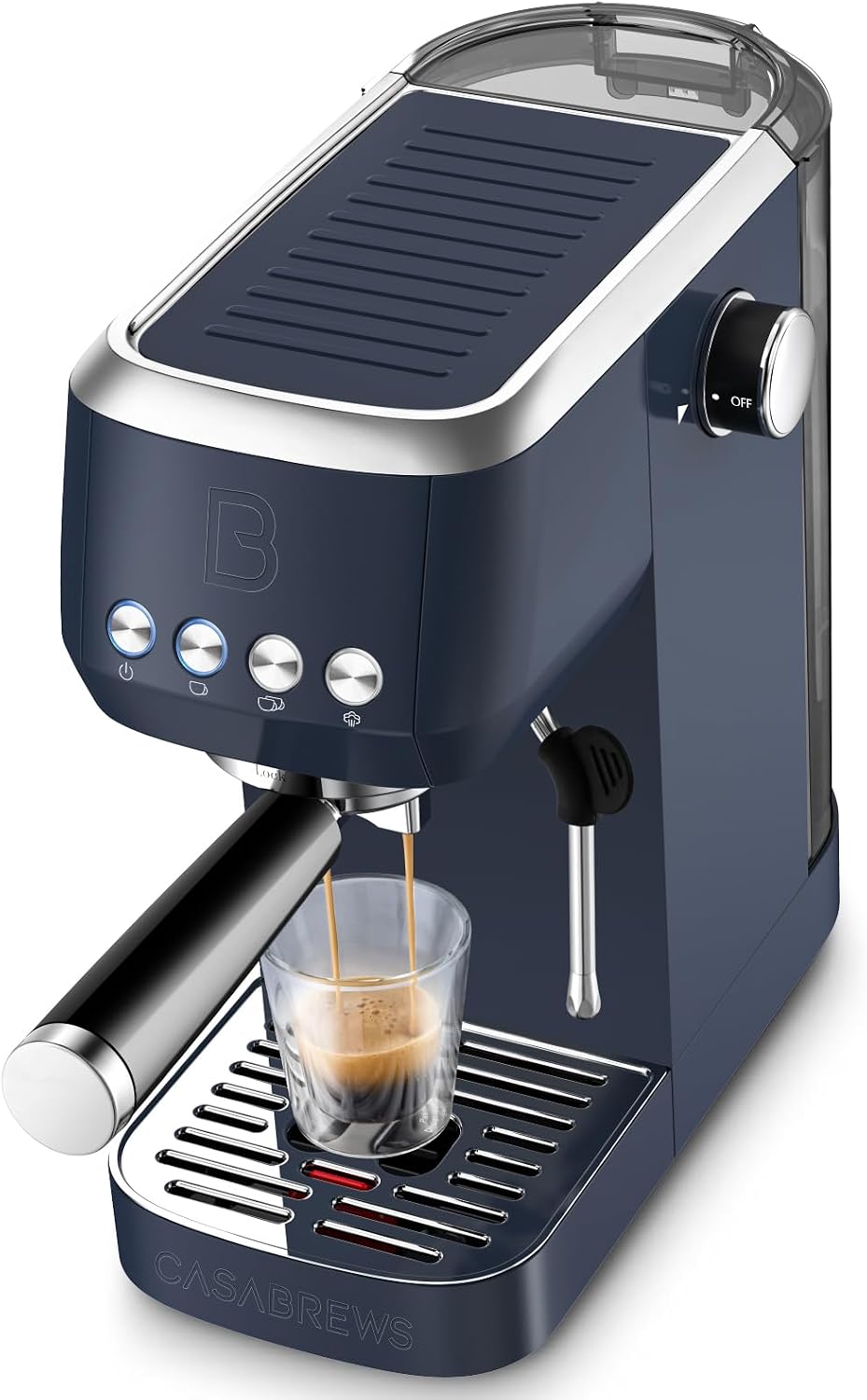 CASABREWS 3700 Essential Espresso Machine, Stainless Steel Espresso Maker