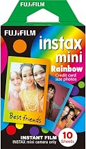 Fujifilm Instax Mini Rainbow Film - 10 Exposures