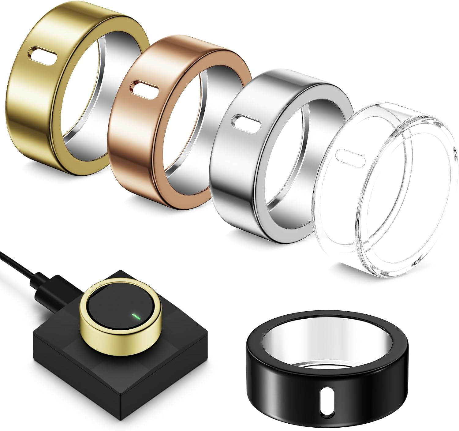 5 Pack Cover Compatible with Ultrahuman Ring Air Size 8