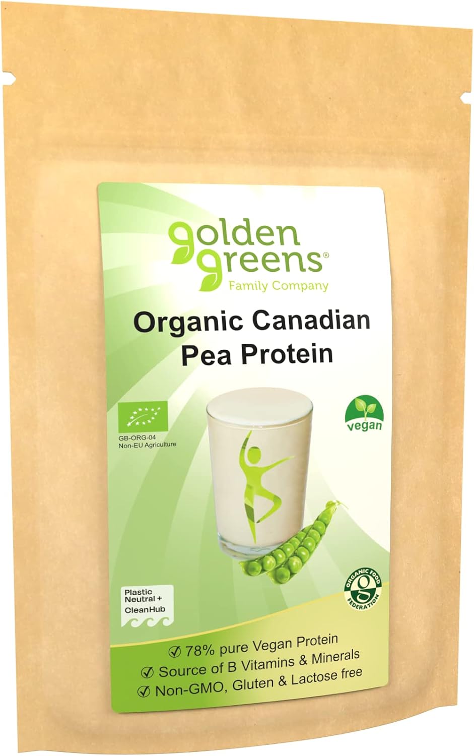 Greens Organic Organic Pea Protein Powder 250 g