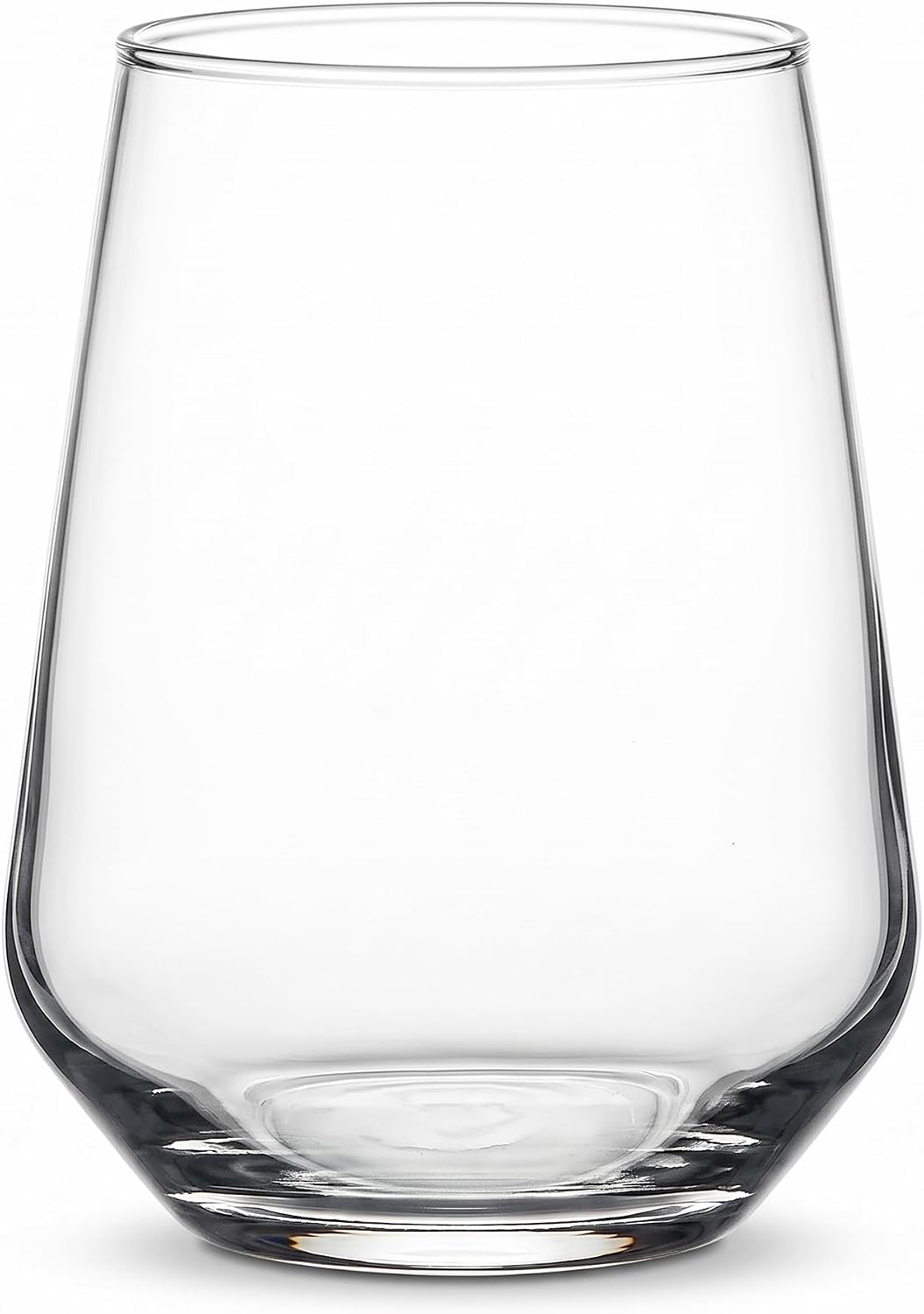 Pasabahce Allegra Water Glass - 425cc, Set of 6, Classic Glasses for Water and Juice, Ideal for Orange Juice, Elegant and Classic Glasses for Home and Dinners, Water Glasses, Juice Glasses