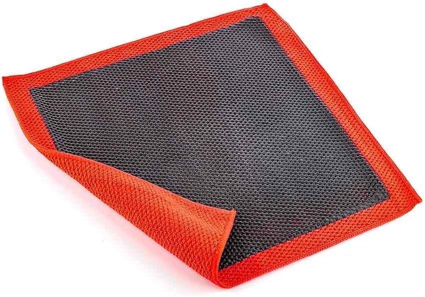 P & S Professional Detail Products - Clay Decontamination Towel - Effective Cleaning & Release of Paint Contaminants; Increase Wax & Sealant Bond; Enhance Gloss & Depth of Color; Fine Grade-12" x 12"