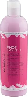 Aunt Jackie's Kids Knot Havin' It Leave-In Ultimate Detangling Hair Moisturizer for Naturally Curly, Coily and Wavy Hair, 12 oz