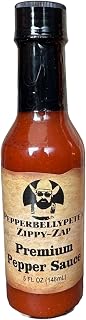 Pepper Belly Pete's Zippy-Zap Gourmet Hot Sauce-Pepper Sauce-Premium Red Cayenne 5oz