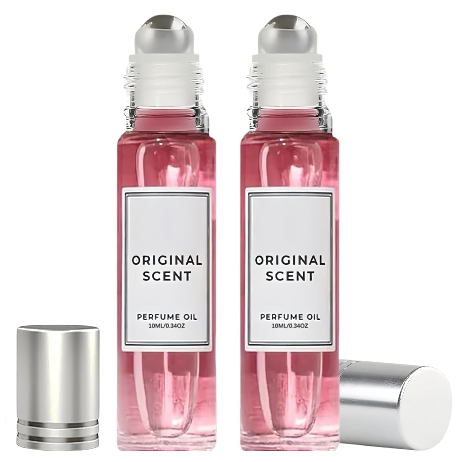 2PCS Women Pheromone Perfume, enhanced scents pheromones for women Long-lasting and Personal Roll-on Perfume Travel Size