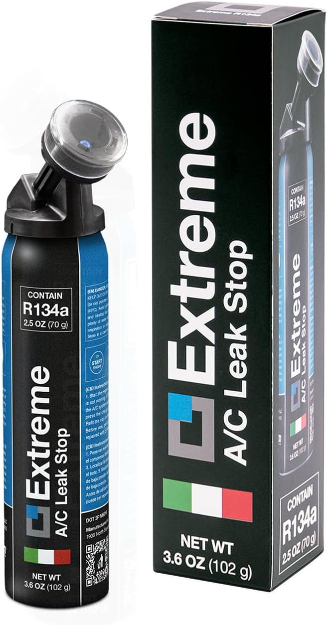 ERRECOM Extreme A/C Leak Stop for Vehicle A/C Systems | 3.6 OZ Aerosol Can
