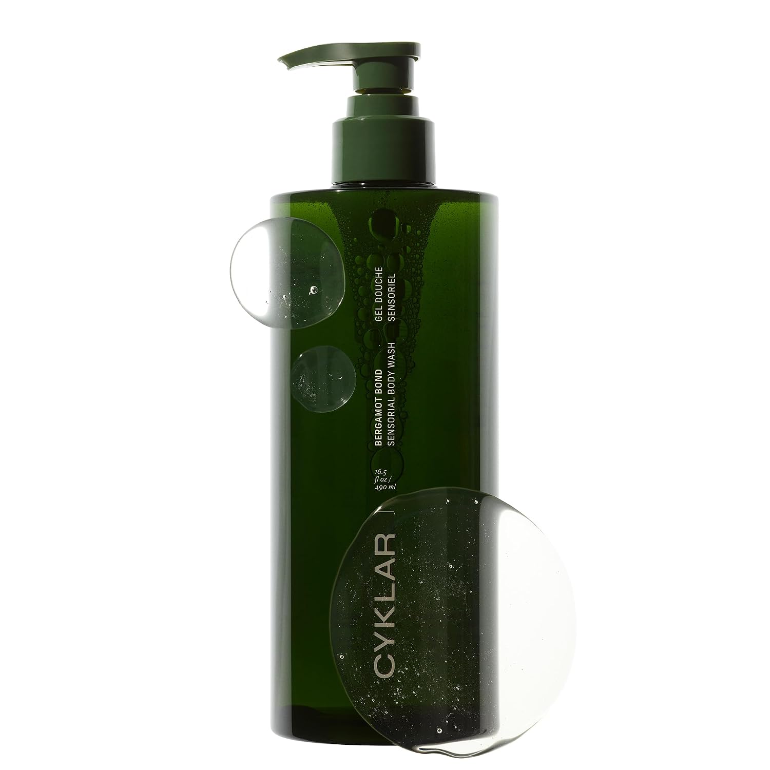 CYKLAR Sensorial Multi-Oil Body Wash Cleanser, Bergamot 16.5 Fl Oz