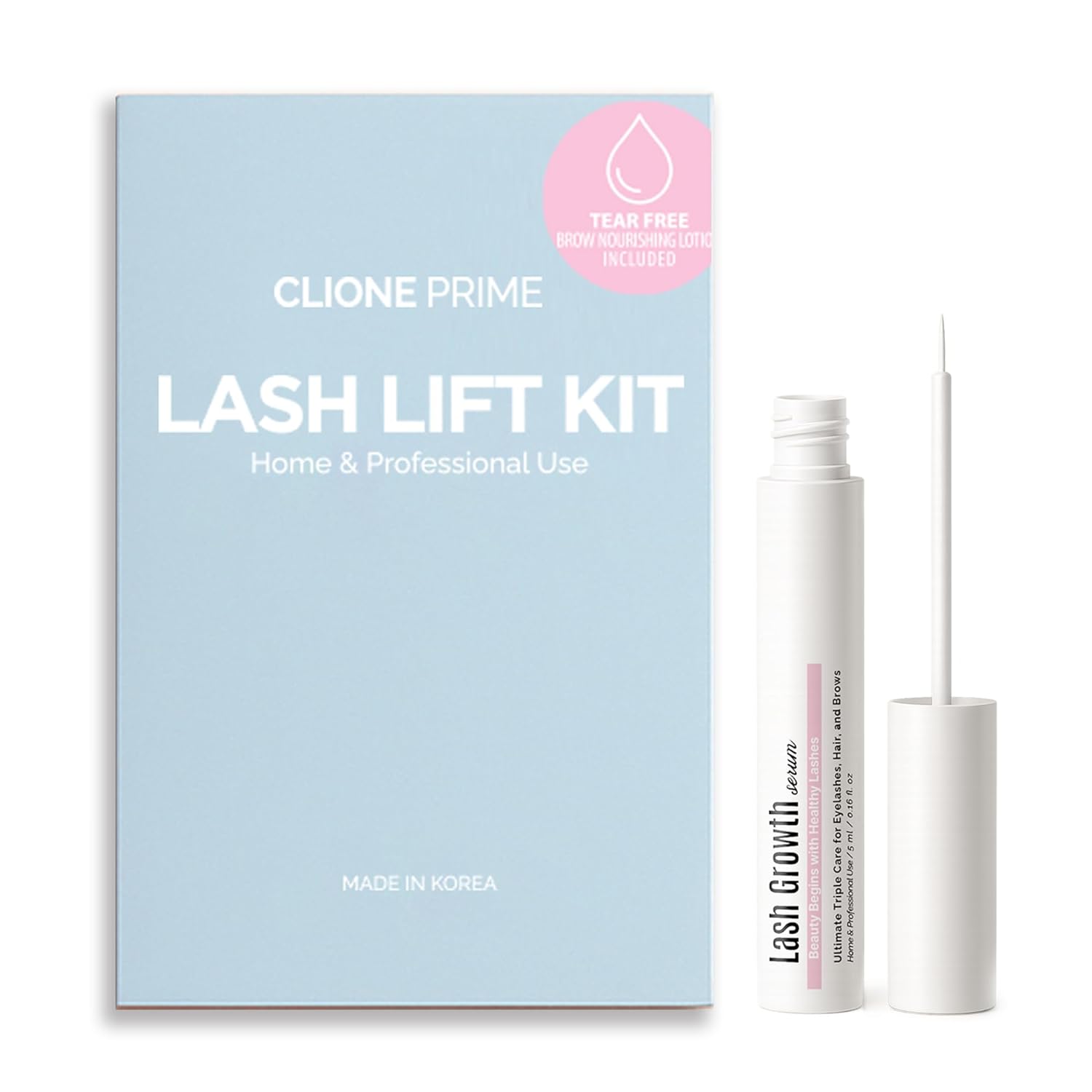 Korean Lash Lift Kit with Growth Serum