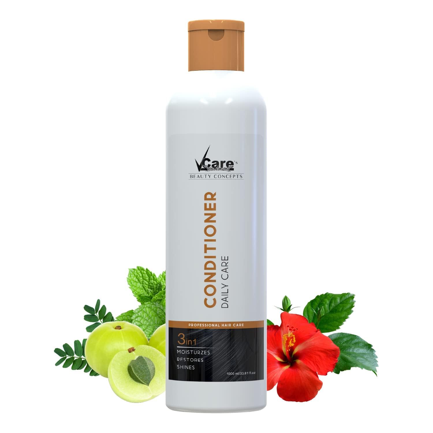 3 in-1 Daily Care Hair Conditioner for Women and Men Conditioners for Dry and Frizzy Hair Hair Moisturizer for Shiny Hair, Nourishes Hair-1000ml