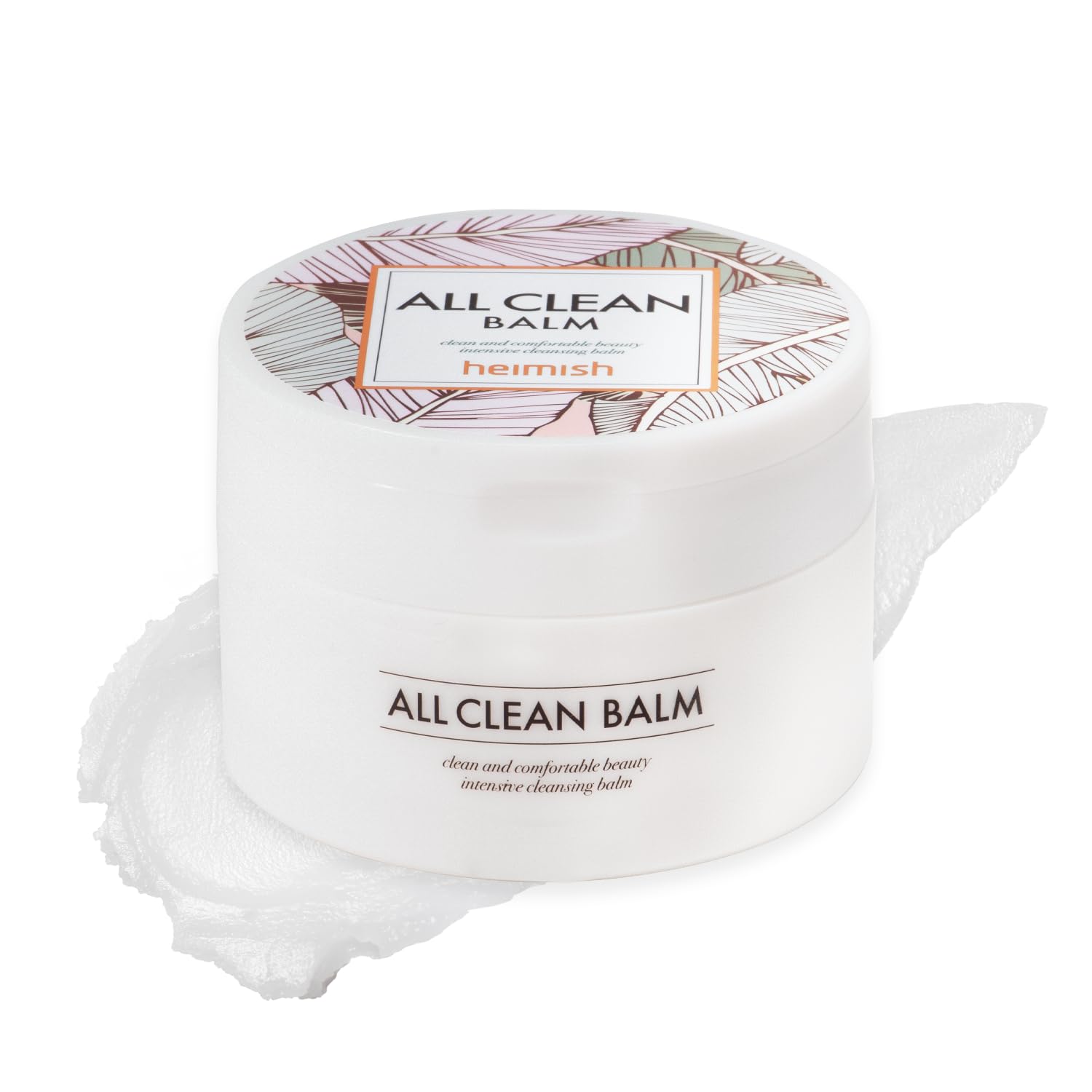 HEIMISH All Clean Balm - Cleansing Balm, Waterproof Makeup Remover, Face Cleanser, Oil Based Cleanser, Korean Skincare with Natural Aroma Oil, Vegan, For All Skin Types, 4.0fl.oz/120ml