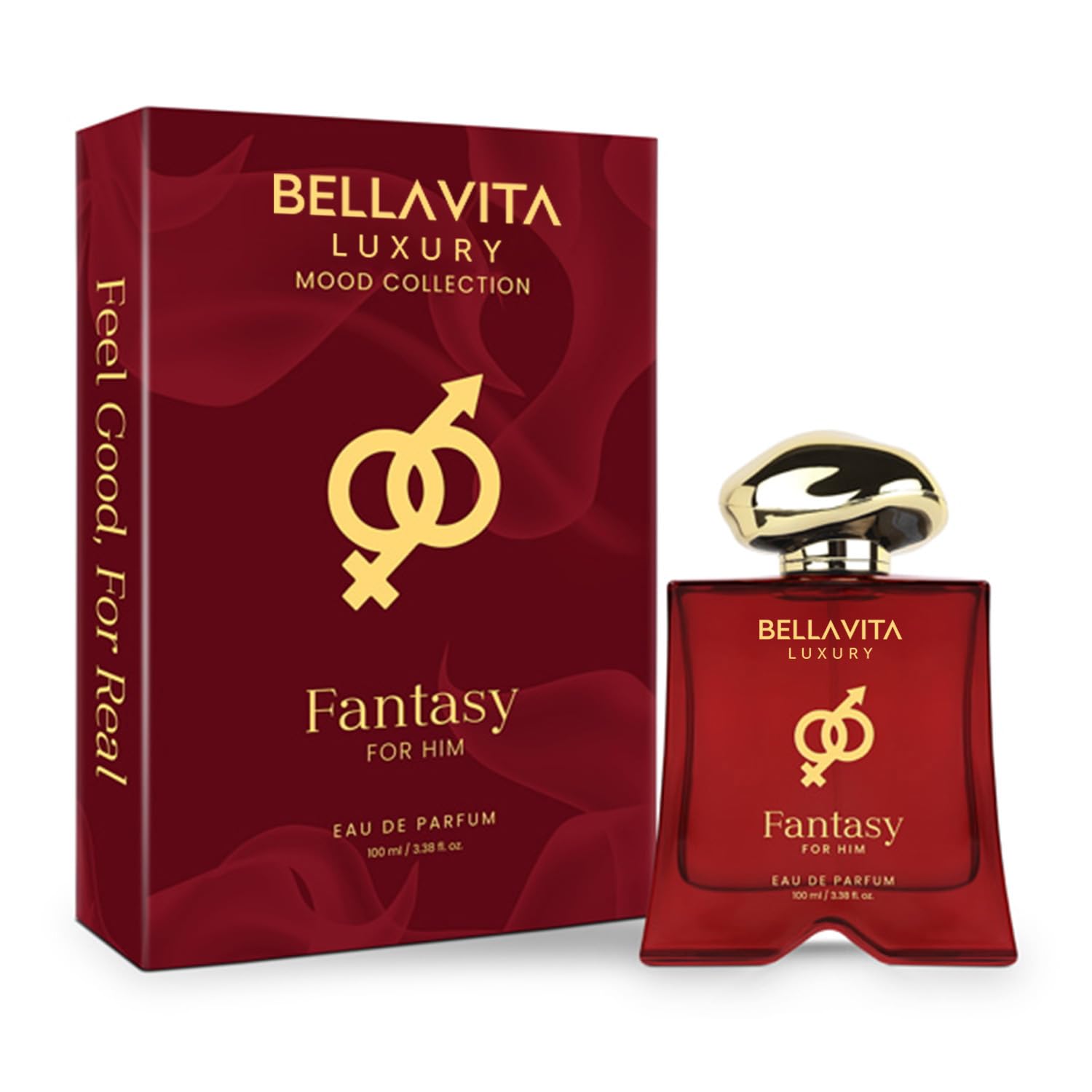 Fantasy for Him – Woody Floral Cologne, Apple, Jasmine & Vetiver, 100ml
