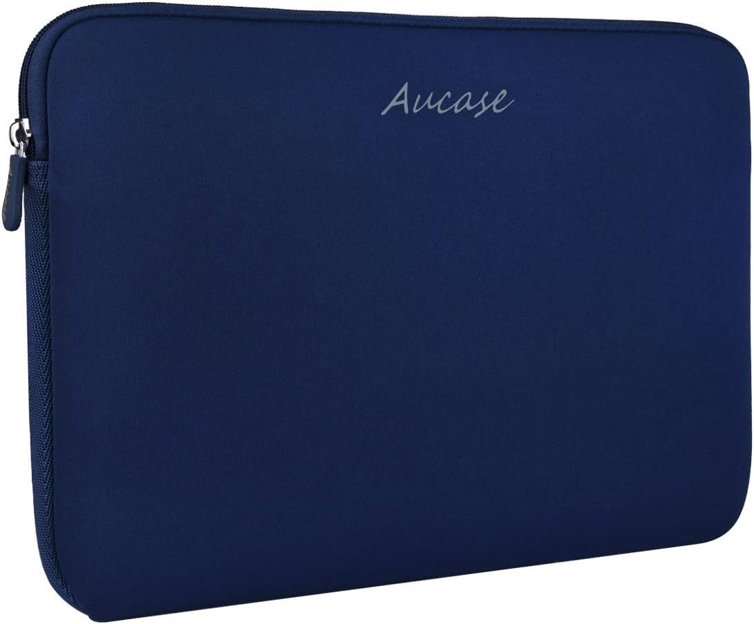 Laptop Case Sleeve 13.3 14 Inch, Thickest Lightest Water Resistant Neoprene Protective Laptop Bag for Men and Women, Compatible with MacBook 15.3''/ Air 15'' M3 M2, Chromebook