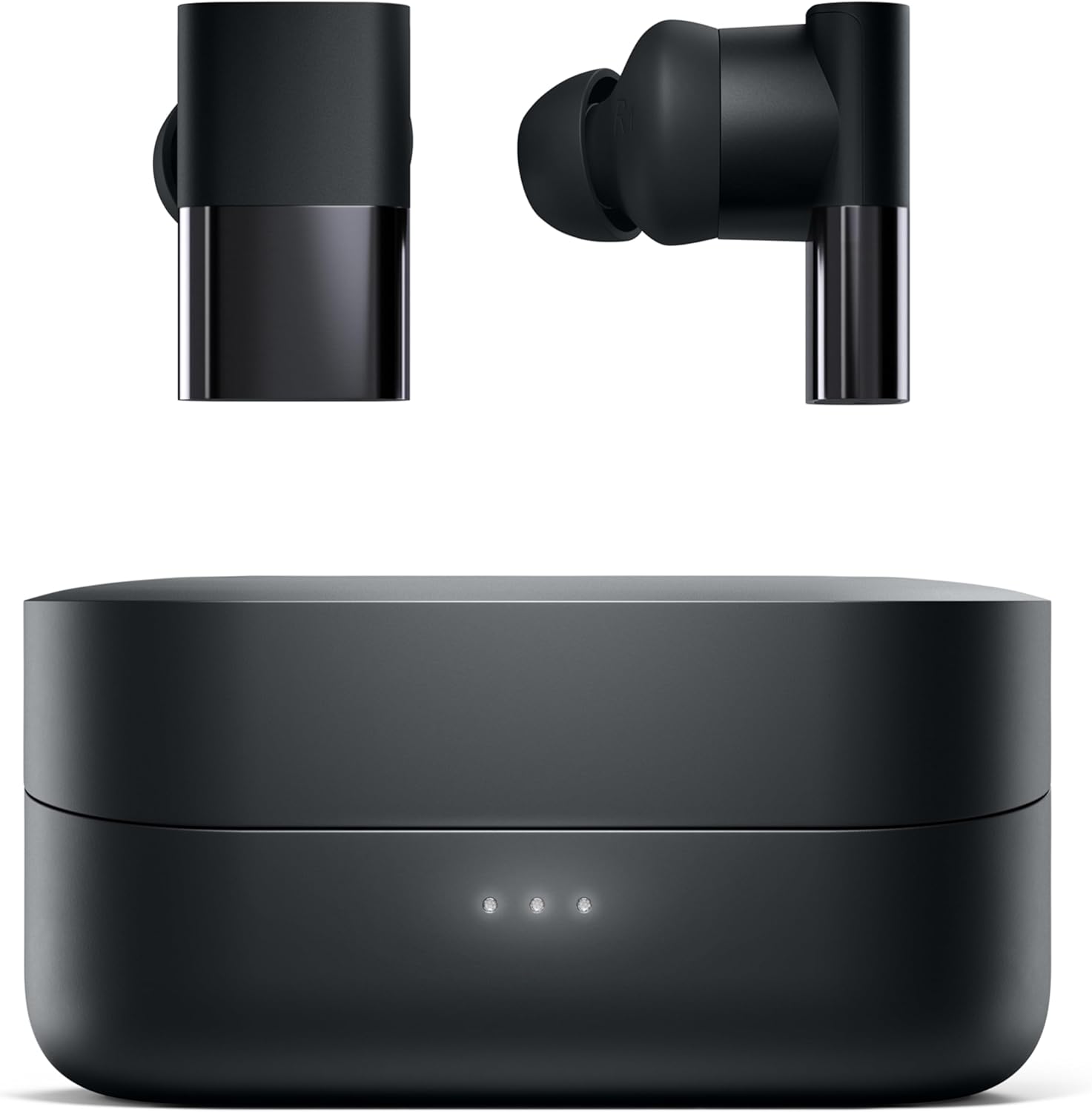 Status Between 3ANC Onyx True Active Noise Cancelling Wireless Earbuds - Black iPhone & Android ANC in Ear Buds, Charging Case, Built-in 6 Microphones, 8H Playtime, Bluetooth 5.2, IPX5 Waterproof