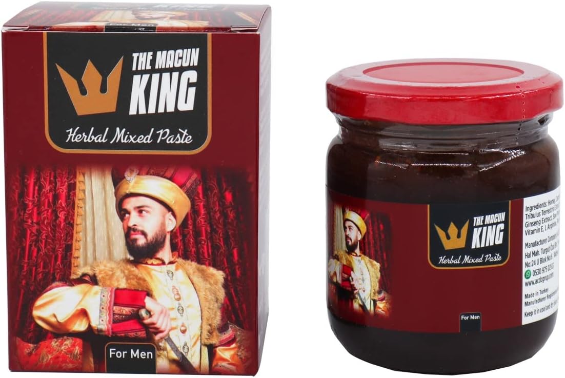 Themra Herbal Mixed Paste 240 gr Turkish Honey Mesir Macunu + 10 Gr Mirinda Sachet as Gift
