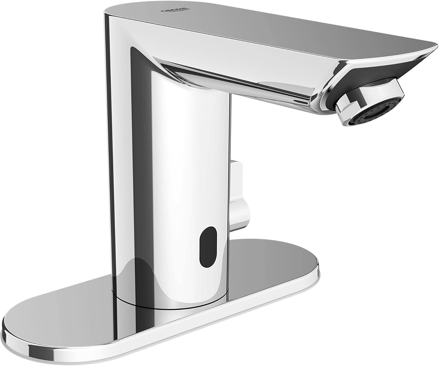 Grohe 36466000 Baucosmopolitan E Touchless Electronic Faucet with Temperature Control Lever, Battery-Powered