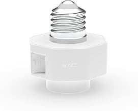 Wyze Lamp Socket Power Adapter for Wyze Cam v3/v4 (Camera Sold Separately)