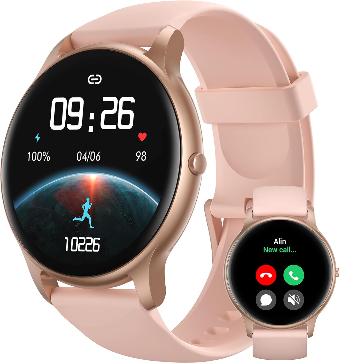 Parsonver Smart Watch for Women(Answer/Make Calls), Fitness Tracker Watch