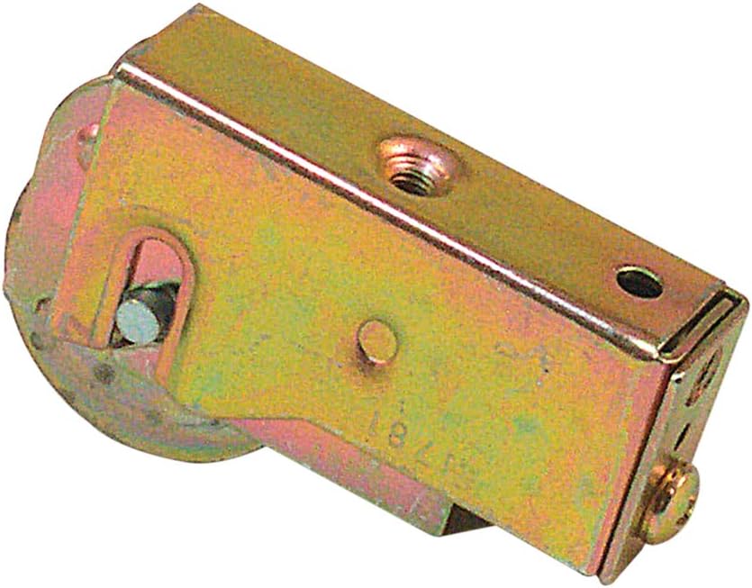 Prime-Line D 1832 Single 1-1/4 in. Steel Roller Assembly, Ball Bearing, Plain Back Housing (Single Pack)