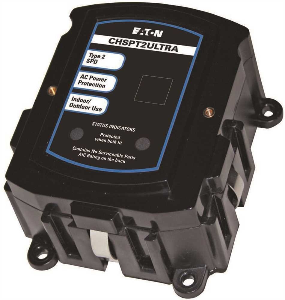 Eaton Surge Protection Device, 1 Phase, 120/240V, 2 Poles, 2 Wires CHSPT2ULTRA - 1 Each