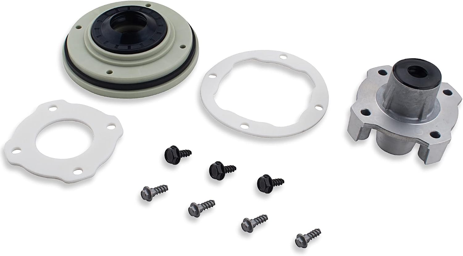 Upgraded Whole Parts Washer Tub Seal and Bearing Kit # W10219156 - Replacement & Compatible With Some Whirlpool Washing Machines - Replaces AP4373103 - Non-OEM Appliance Parts & Accessories