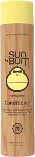 Sun Bum Revitalizing Conditioner| Smoothing and Shine Enhancing |Paraben Free, Gluten Free, Vegan, UV Protection | Daily Conditioner for All Hair Types | 10 oz bottle