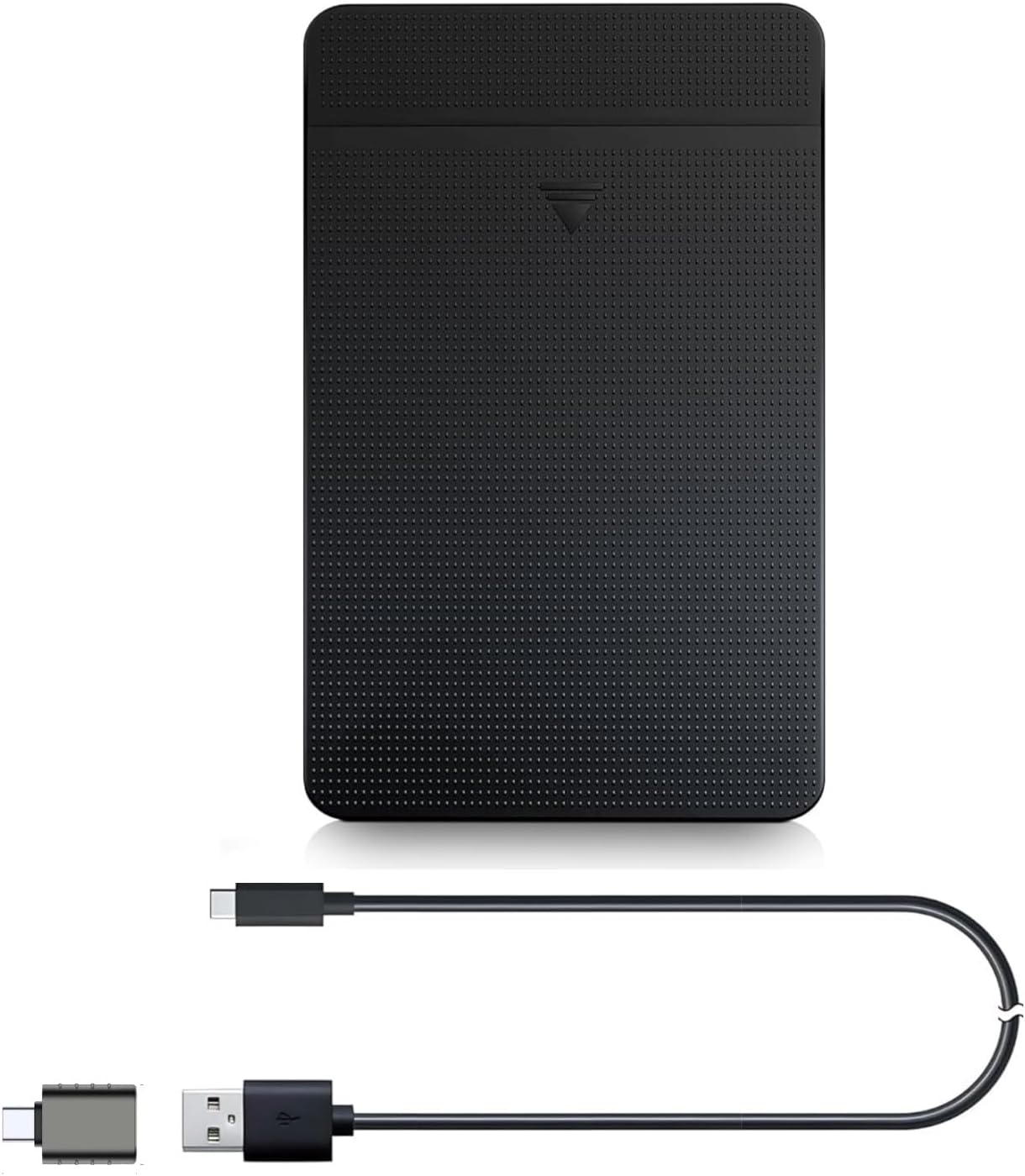 ezekers 500GB USB 3.0 USB C Ultra Slim Portable External Hard Drive HDD Compatible with PC, Mac, Laptop, Xbox, Xbox One, PS4 & PS5, iPhone 15 & 16, Android (Samsung, Sony)