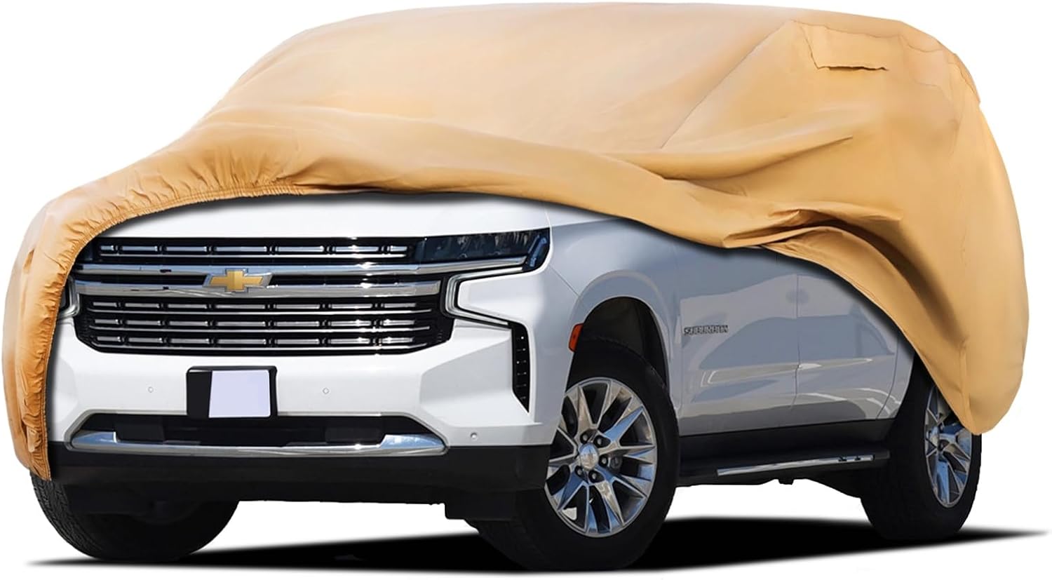 Heavy Duty Outdoor Car Cover Custom Fit for 2014-2026 Chevy Suburban