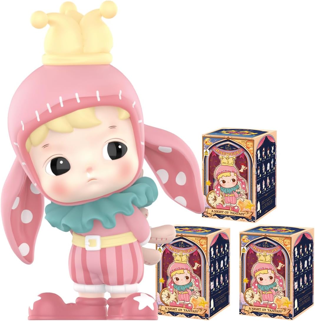 POP MART HACIPUPU HACIPUPU A Night of Fantasy Series Figures 3Boxes Premium Design Gifts for Women Fan-Favorite Collectible Chic Art Toy Action Figure