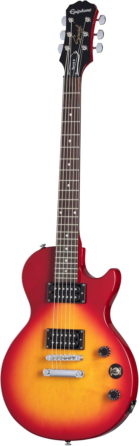 Epiphone Les Paul Special-II E1 Electric Guitar, Heritage Cherry Sunburst