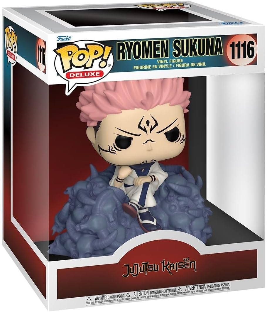 Funko Pop! Animation Deluxe: Jujutsu Kaisen - Sukuna - Collectable Vinyl Figure - Gift Idea - Official Merchandise - Toys for Kids & Adults - Anime Fans - Model Figure for Collectors and Display