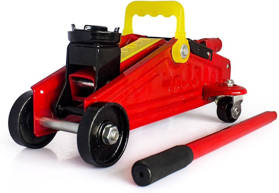 Panana 2 Tonne Trolley Jack, Car Hydraulic Jack, Lifting range is 5.5 inches to 11.5 inches ， Floor Car Jack