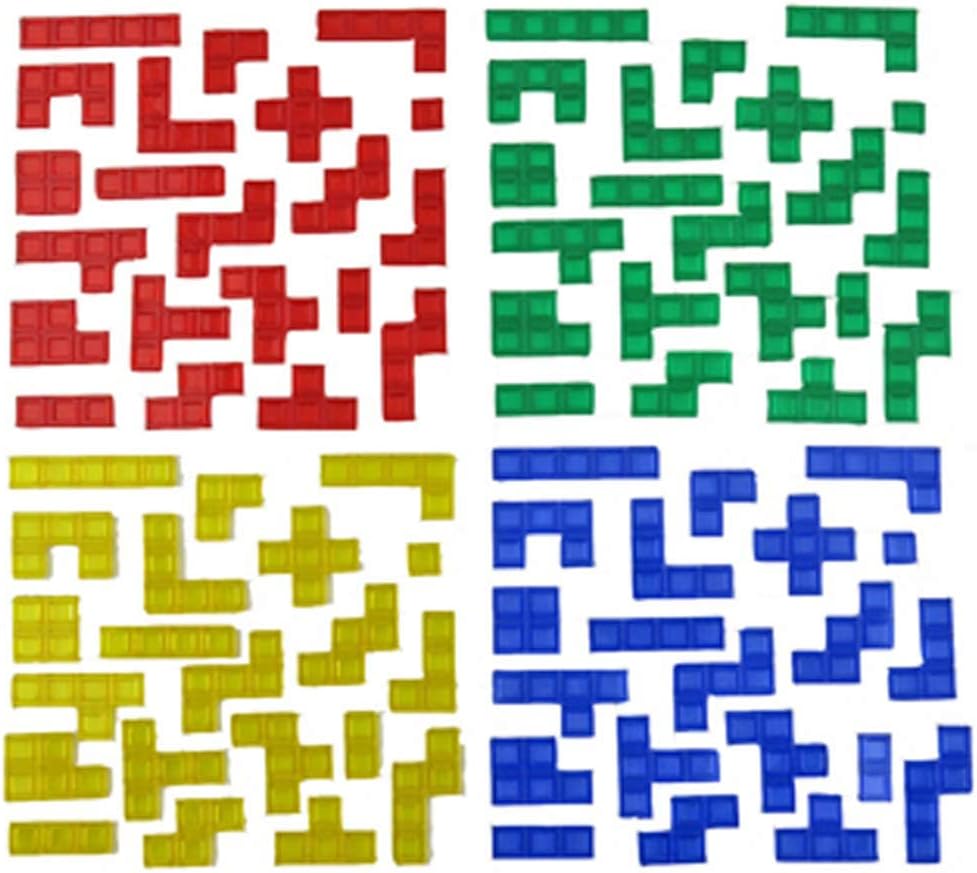 Replacement Parts for Mattel Blokus - BJV44 ~ Replacement Pieces - ONLY fits Blokus Game Model (1/2" Square Tiles)
