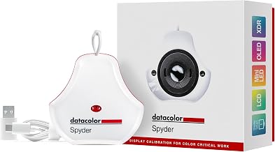 2024 Version Datacolor Spyder Monitor Calibration Tool: Ensures Accurate & Consistent Color for Photos & Online Content