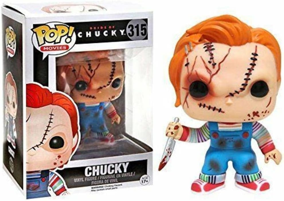 Funko - Figurine Bride of Chucky - Scarred Chucky Exclu Pop 10cm - 0849803087494