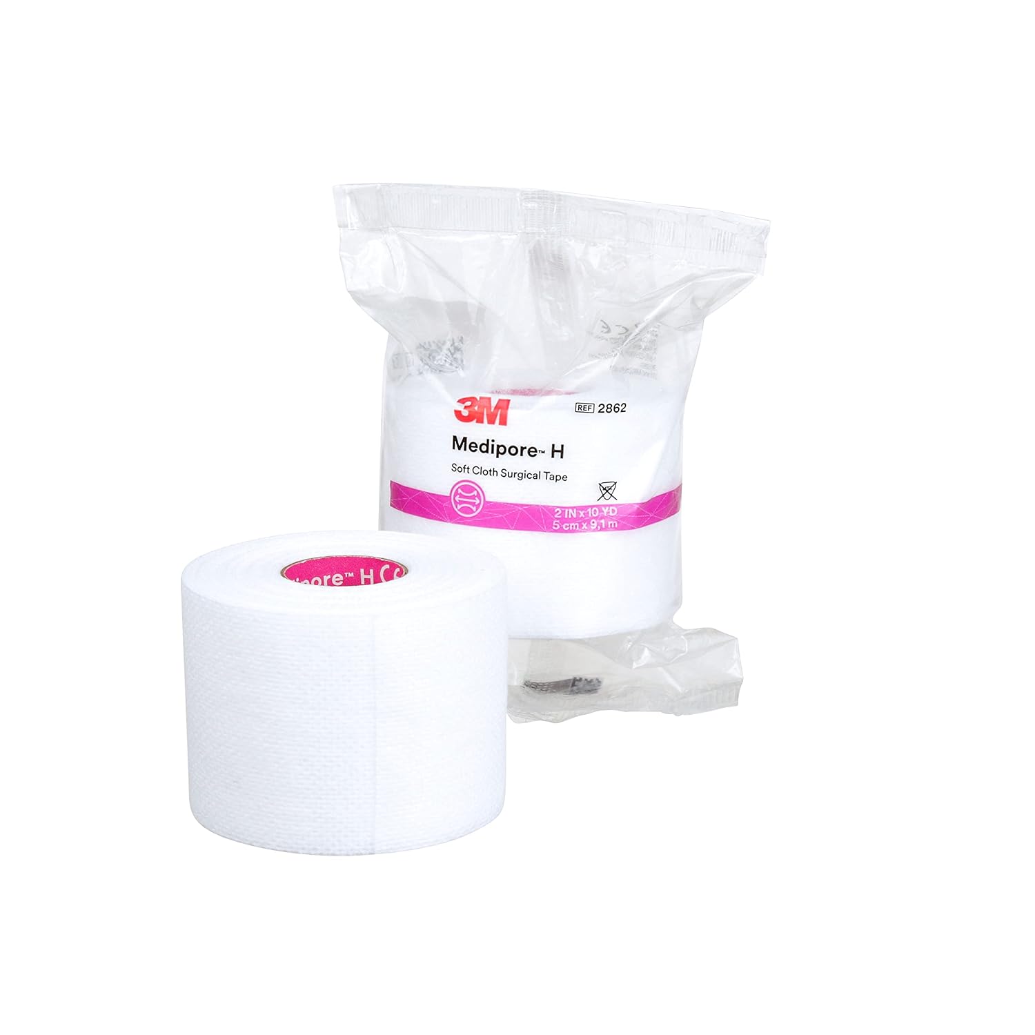 3M Medipore H Soft Cloth Surgical Tape - 2" Wide - - Case of 12